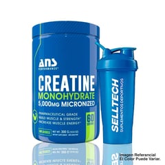 ANS PERFORMANCE - Creatina Monohidratada ANS 300gr Shaker