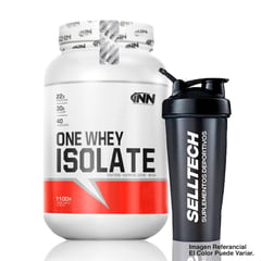 INN INNOVATE NUTRITION - Proteína INN One Whey Isolate 1.1 kg Vainilla + Shaker