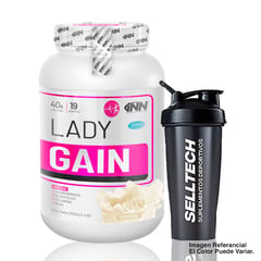 INN INNOVATE NUTRITION - Proteína INN Lady Gain 2kg Vainilla Shaker