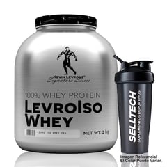 KEVIN LEVRONE - Proteína Kevin Levrone Levroiso Whey 2 kg Vainilla + Shaker
