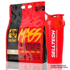 MUTANT - Mass Gainer Mass 15 Lb Vainilla + Shaker