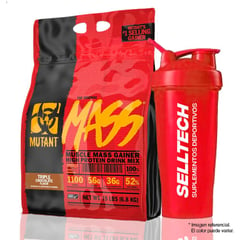 MUTANT - Mass Gainer Mass 15 Lb Chocolate + Shaker