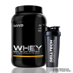 NWB - Proteína Whey Concentrate 3lb Vainilla Shaker