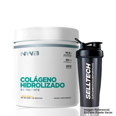 NWB - Colágeno Hidrolizado 430gr Vainilla Shaker