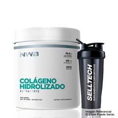 NWB - Colágeno Hidrolizado 430gr Natural Shaker
