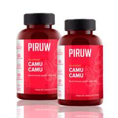 PIRUW - Pack Vitamina C Piruw Camu Camu 100 Cápsulas X2