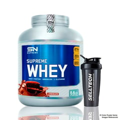 SUPREME NUTRITION - Proteína Supreme Whey 6.6 lb Chocolate