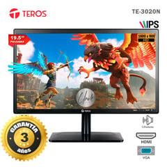 TEROS GAMING - Monitor Teros 3020N 19.5 LED hd HDMI VGA PARLANTES INCORPORADO TE3020N