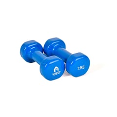 MYGYM HOME EQUIPMENT - Par de Mancuernas de Vinilo 1.5 kg