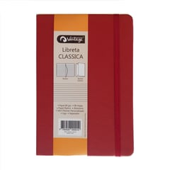 VANTAGE - LIBRETA CLASSICA 14x21 - Roja