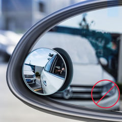 BASEUS - Espejo retrovisor 360° Gran Angular Punto Ciego carro