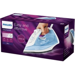 PHILIPS - Plancha a Vapor EasySpeed 2000W Con Suela Anti-adherente