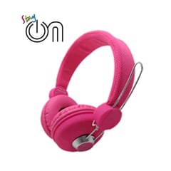 STAY ON - Audifono ROSADO para Celular Tablet Smartphone PINK HO-103