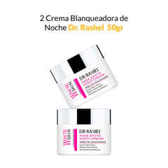 GENERICO - 2 Crema Blanqueador de Noche - Dr Rashel 50gr.