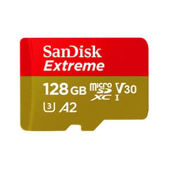 SANDISK - Extreme A2 Gopro Memoria Micro SD 128GB 160MB 4K