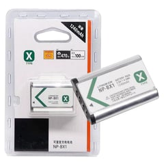 SONY - Np-bx1 npbx1 original para sony, 3,6 v, 12400mah, rx100, m7