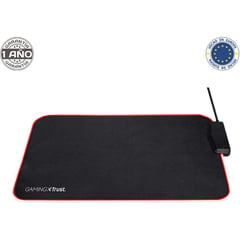 TRUST - Mousepad Gamer RGB con Hub 4 Puertos USB modelo GXT765