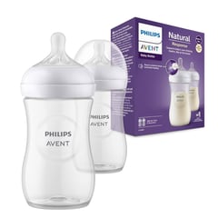 AVENT - Biberon natural anticólico +1m pack 2 de 260 ml