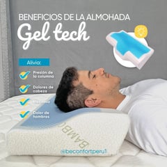 GENERICO - Almohada Sleep Dream 60×35 Gel Tech