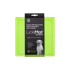 LICKIMAT - Soother Green Dog