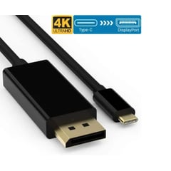 Cable Usb 3.1 C Tipo C A Displayport Pvc Macho 1.8 Metros 4k