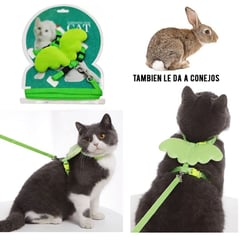 OEM - Correa para Gato Arnes pechera CON ALAS Gatos