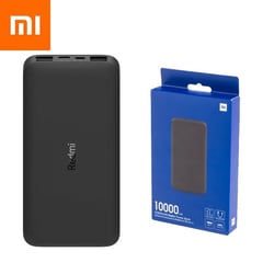 REDMI - Power Bank Xiaomi 4 Puertos Batería 10.000 mAh Carga Rápida 2.4 A