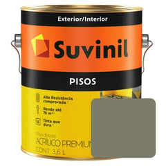 SUVINIL - Pintura Látex Pisos Concreto Puro Lata x 3.6 L