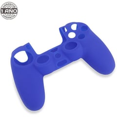 KUZLER - Funda de silicona para mando ps4 azul