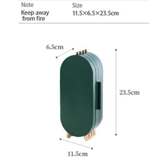 OEM - Joyero Organizador Acrilico Plegable para Joyas Collar Arete - Verde