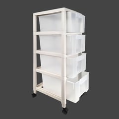 GENERICO - ORGANIZADOR PLASTICO BY-6205 4 GABETAS