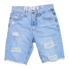 ELENEX - Short Denim Hombre