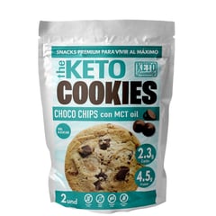 VIVIR POWER SNACKS - The Cookie choco chip galletas sin gluten Keto Friendly Pack 2 bolsas (4 galletas)