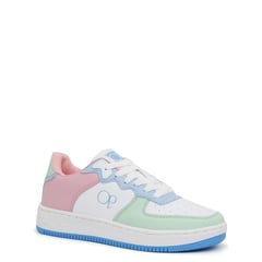 OCEAN PACIFIC - Zapatillas Urbanas Mujer BAQUILIO-M22  Mint/White/Pink