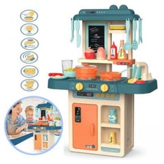 LH ELECTRONIC - Juguete Set de cocina para niñas armable KITCHEN 36 piezas