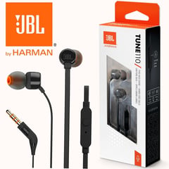 JBL - Audifono JBL Tune 110 Microfono Conector 3.5mm negro