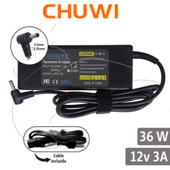 CHUWI - Cargador Advance- 12v 3a 36w-35135mm