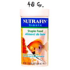 GENERICO - Nutrafin Basix Alimento Para Peces Tropicales Escamas 48 Gr