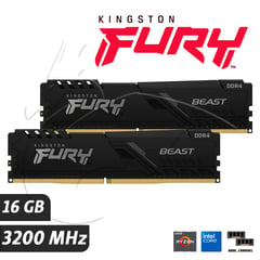 KINGSTON - Memoria Ram Fury Beast 16gb 3200mhz Ddr4