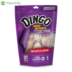 DINGO - Mini Bones x 21 - Snack para perros