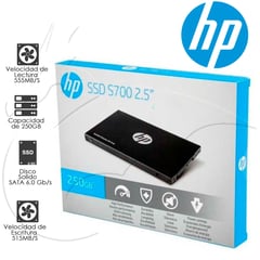 HP - SSD S700 250GB SATA 6.0 GB/S 2.5" Original