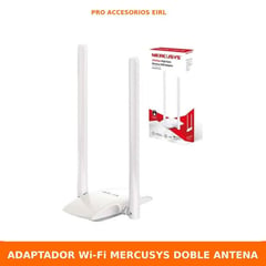 MERCUSYS - Adaptador Wi-Fi USB de Alta Ganancia MW300UH