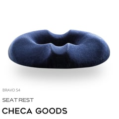 CHECAGOODS - Cojin para Asiento Prostatico Ortopedico Checa Goods S4 Azul