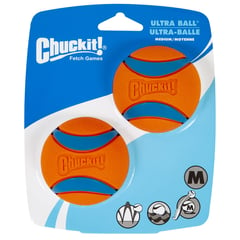 CHUCKIT - Juguete Ultra Ball 2-Pack Medium