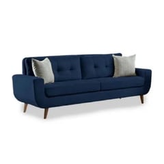 FABIANI HOME - Sofa Mango 3 Cuerpos Azul Noche