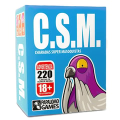 PAPALOMO GAMES - Juegos de Mesa CSM Charadas Super Masoquistas