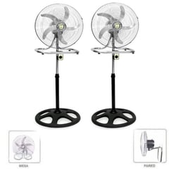 BOSSKO - Ventilador De 5 Aspas 3 En 1 De 18″ 200W BK-8219VI