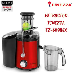 FINEZZA - Extractor de Jugo 800 watts
