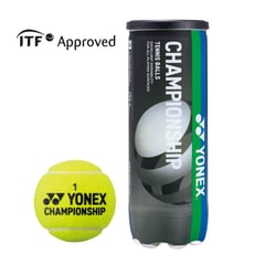 YONEX - - Pelotas de Tenis - Championship (Tubo de 3 u.)