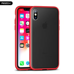 REZCH - CASE PARA IPHONE XS MAX MATE COLOR ROJO - MARCA